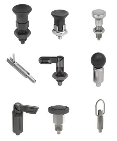 Picture for category Retractable Indexing Plungers