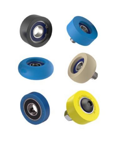 Picture for category Urethane Coated Bearings & Guide Wheels